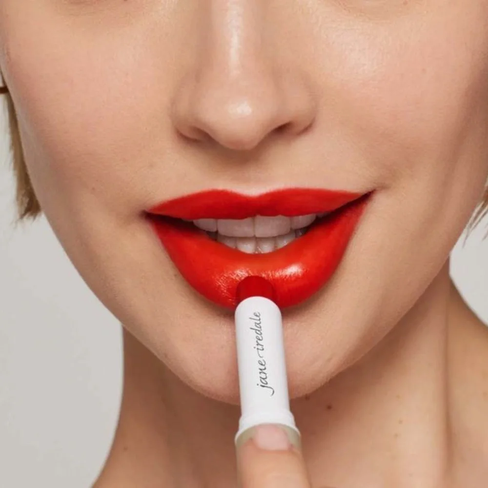 Jane Iredale ColorLuxe In POPPY  Hydrating Cream Lipstick. NEW UNUSED